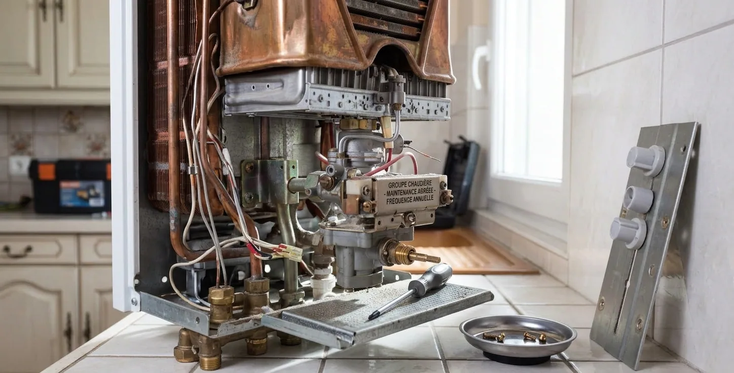 Dépannage chaudière gaz et fioul à Périgny